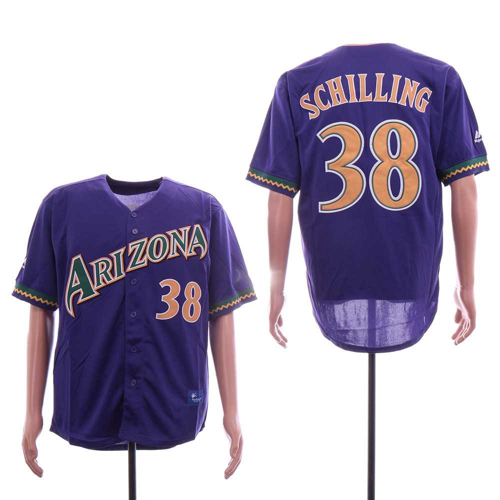 Diamondbacks 38 Curt Schilling Purple Throwback Jersey Sguo,We sell and wholesale Diamondbacks 38 Curt Schilling Purple Throwback Jersey Sguo on line form chian!